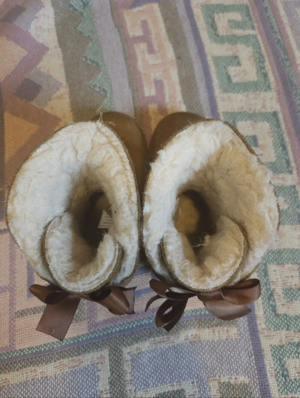 Bearpaw Toddler Boots Bow Size 8c